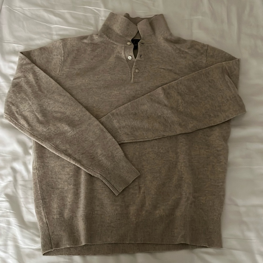 JCrew Cashmere Collared Sweater-Polo